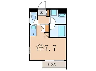 TAMAGAWA E.Y.C【1階】の間取り