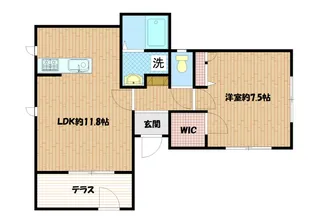 ブラウンコート【2階】の間取り