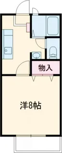 ハイツ・オーエムII【1階】の間取り