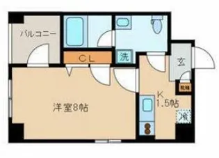 ラ・ファミーユ【6階】の間取り