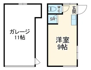 Cocont幕張(E-223)【1階】の間取り