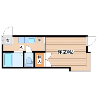 ホワイトファミール高和【1階】の間取り
