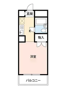 セシーズ新百合丘【3階】の間取り
