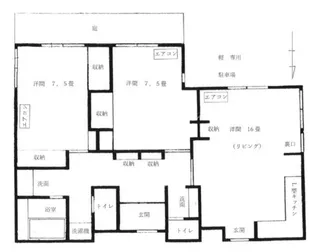 ロックトップ上反町【1階】の間取り