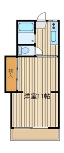 ハイムフジ【1階】の間取り