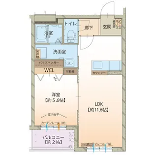 フレシール【3階】の間取り
