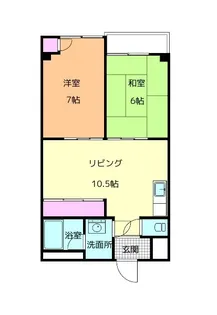 ヴィアーレ伏見台【3階】の間取り