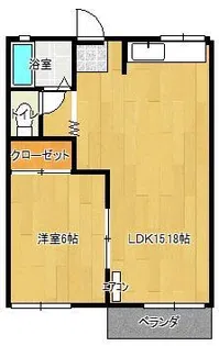 コンシェール萩原 A【1階】の間取り