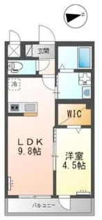 リヴソレイユ【2階】の間取り