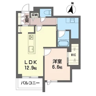 ルミナス・エイル【2階】の間取り