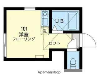 ユネイト根岸アルメリアの杜【1階】の間取り
