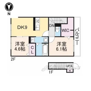 グローリア【2階】の間取り