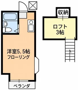 サニーハイム【2階】の間取り