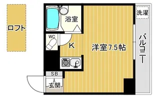 グレード旭ヶ丘【4階】の間取り