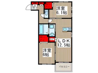 グランメゾン戸田【2階】の間取り