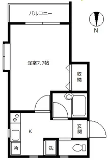 ラプロスペリタ【3階】の間取り