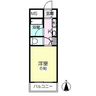 ファリーナクレオ【7階】の間取り