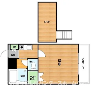 エステート明和II【2階】の間取り