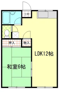 小林ハイツ【2階】の間取り