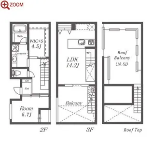 Pete猫洞通の間取り