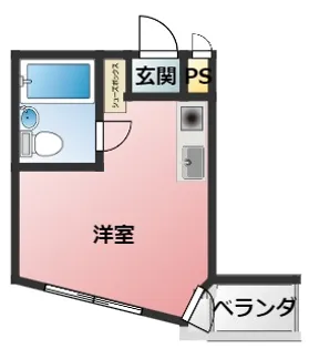 ハイムアリエスIII【3階】の間取り