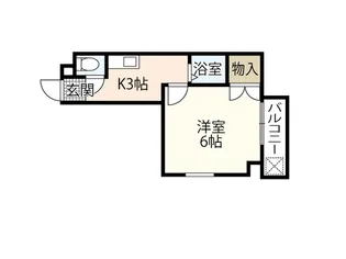 カーサ岡村【3階】の間取り