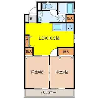 加藤ビル【4階】の間取り