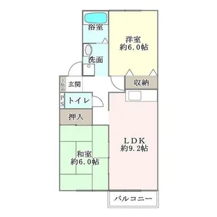 メゾン欅【1階】の間取り