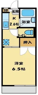 スカイメゾン A【1階】の間取り