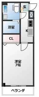 シャルムMK【1階】の間取り