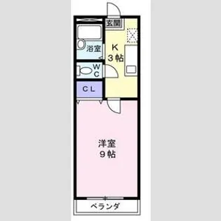 セレーノ国見【2階】の間取り