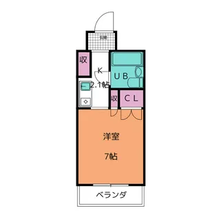 ロアール平針【3階】の間取り