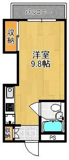 シルクロード醍醐【4階】の間取り