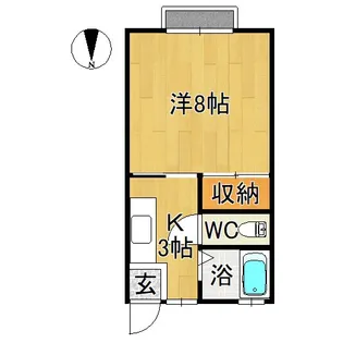 ラフォーレ青山【2階】の間取り