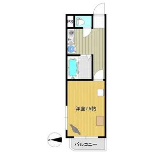 弁慶仙台東口ビル【4階】の間取り