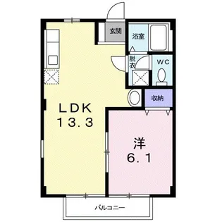 フェニックスアレイ【2階】の間取り
