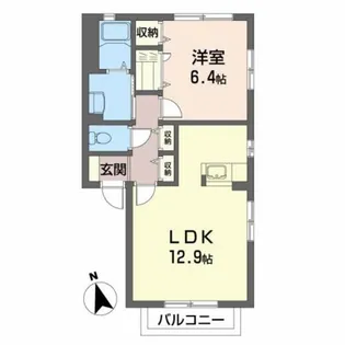 ファミーユ【2階】の間取り