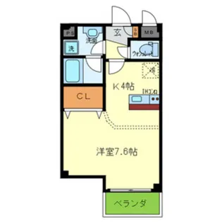 Primo鳳【3階】の間取り