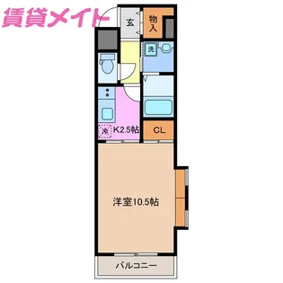 K’s mansion【2階】の間取り