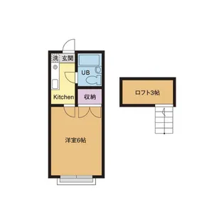 グレース厚木【2階】の間取り