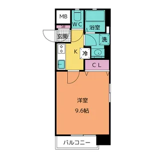 イマージュ・尾頭橋【3階】の間取り