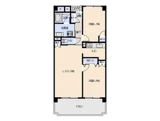 サザントゥリー2【2階】の間取り