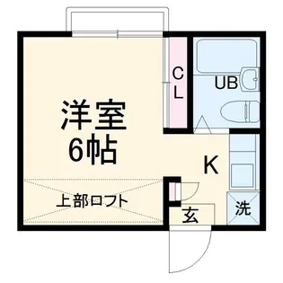 パームタウン【2階】の間取り