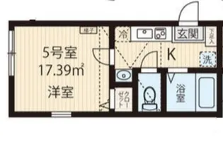 プレミエール柿生【1階】の間取り