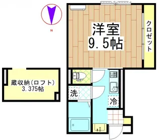 ルヴァンテ西千葉I【1階】の間取り