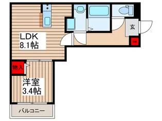 アソシエート桶川【2階】の間取り