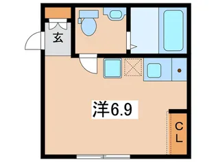 トトギーノ保土ヶ谷【2階】の間取り