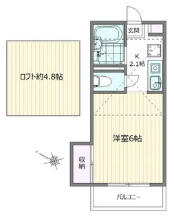 メゾン・ド・三恵【2階】の間取り