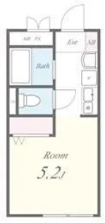 FERIO仲宿【1階】の間取り