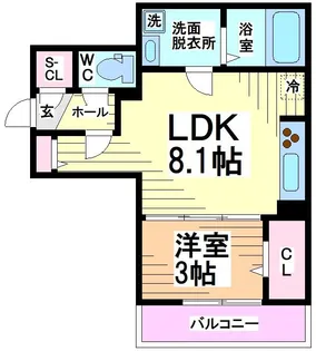 神奈川県川崎市多摩区宿河原7【アパート】の間取り